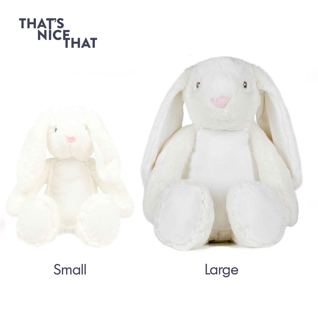 Personalised Rabbit Teddy Bear Soft Toy For Children