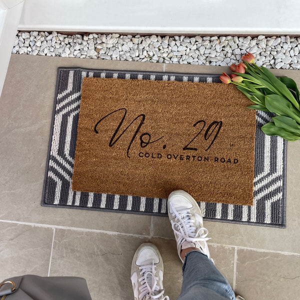 Personalised House Number Family House Warming Gift For The Home