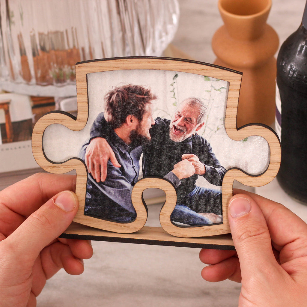 Personalised Father's Day Jigsaw Frame