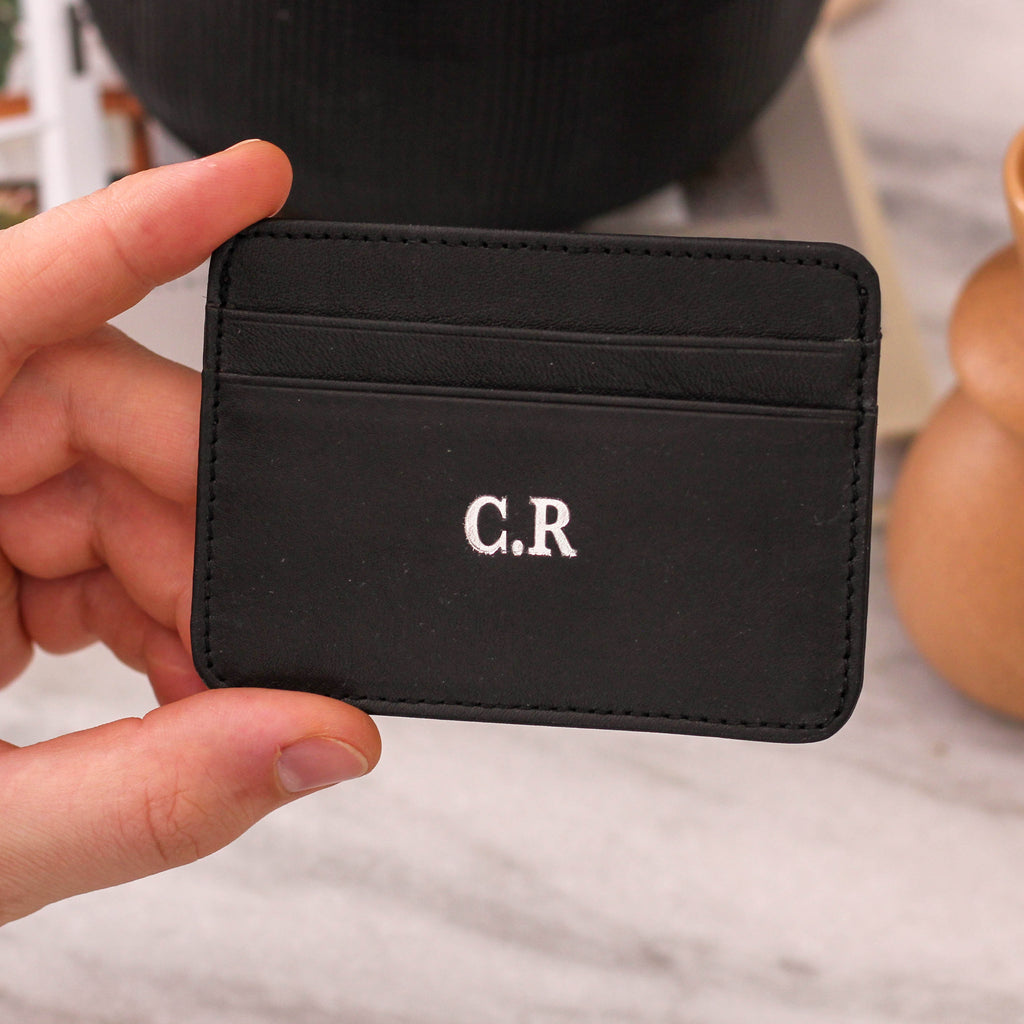 Personalised Slim Credit Card Holder And Photo Keepsake