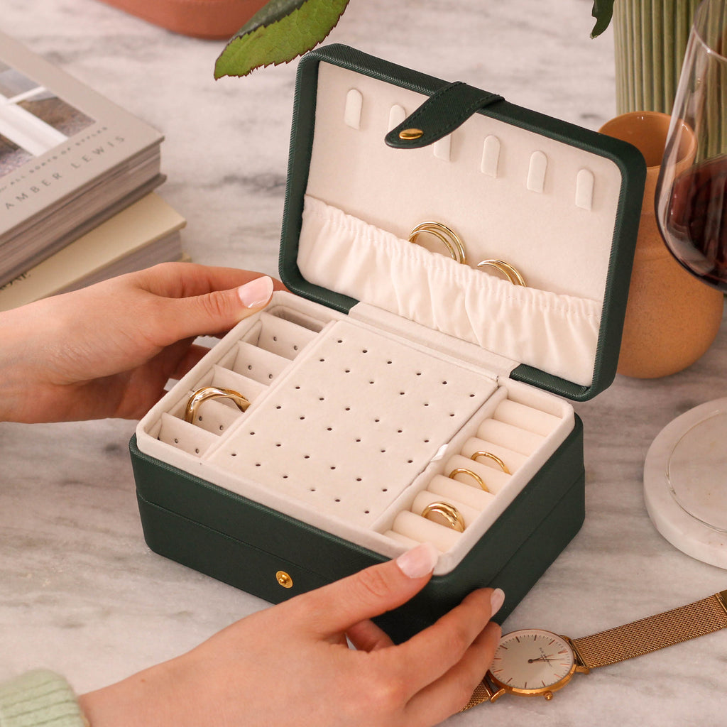 Personalised Birth Flower Jewellery Box