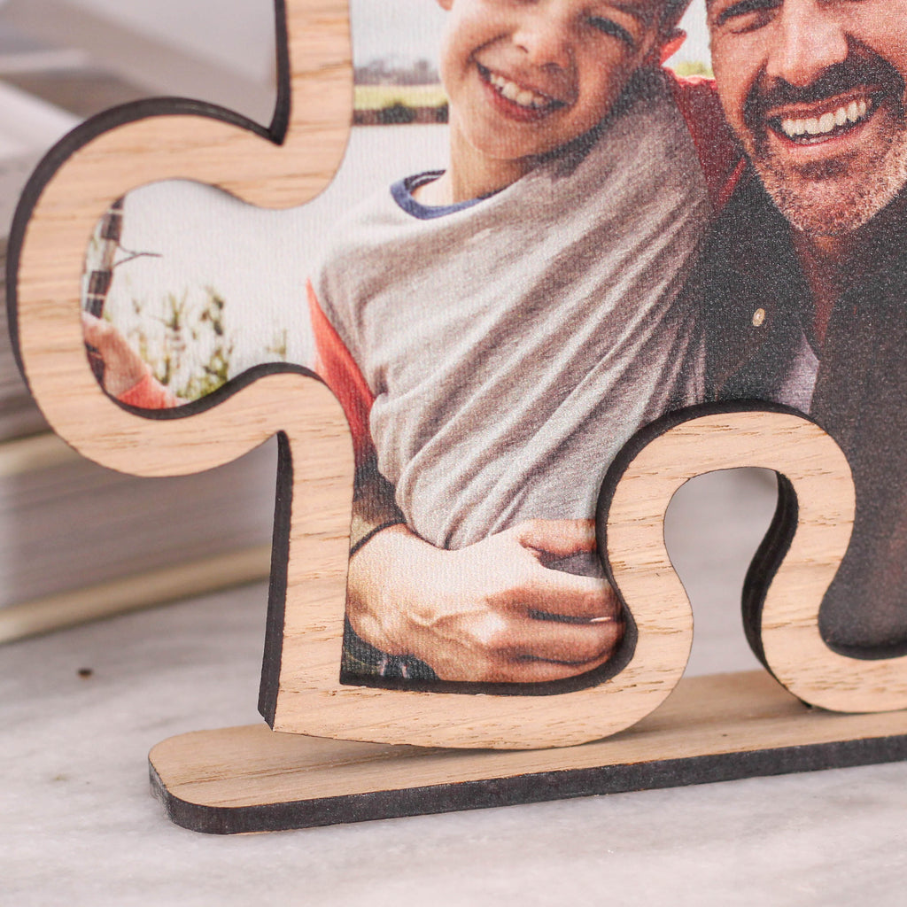 Personalised Father's Day Jigsaw Frame