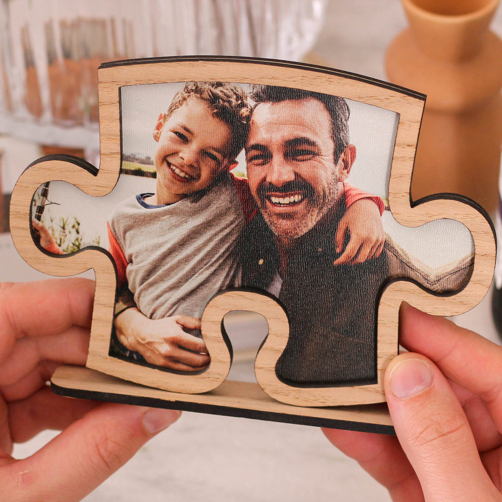 Personalised Father's Day Jigsaw Frame