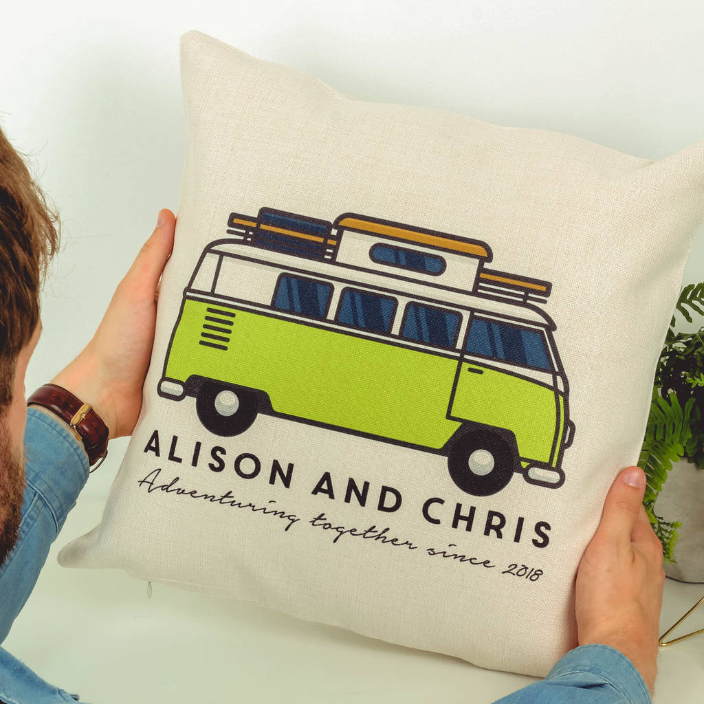 Personalised Campervan Cushion