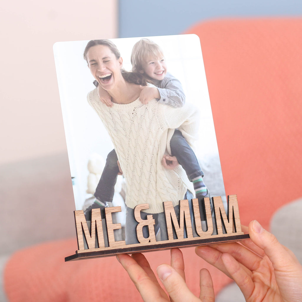 Personalised Me And Mum Photo Frame Holder Mother's Day