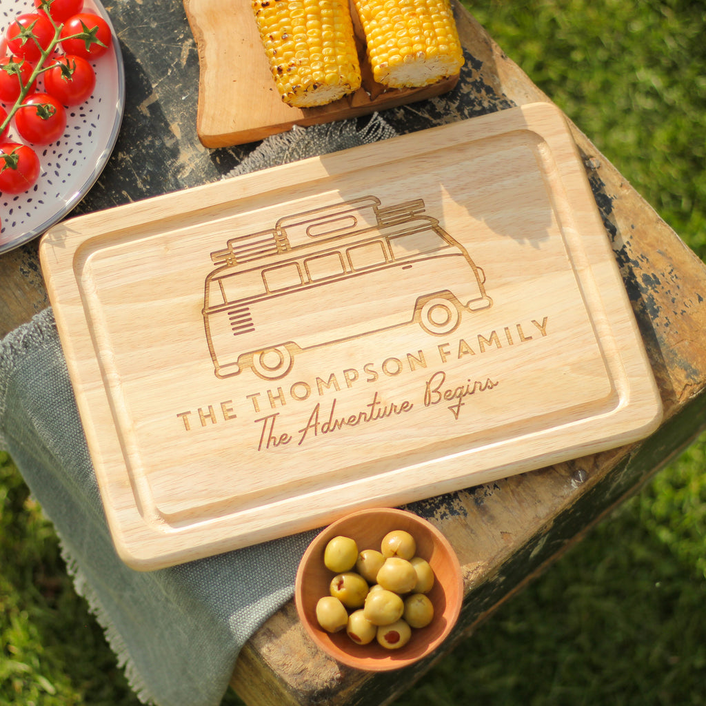 Personalised Campervan Chopping Board