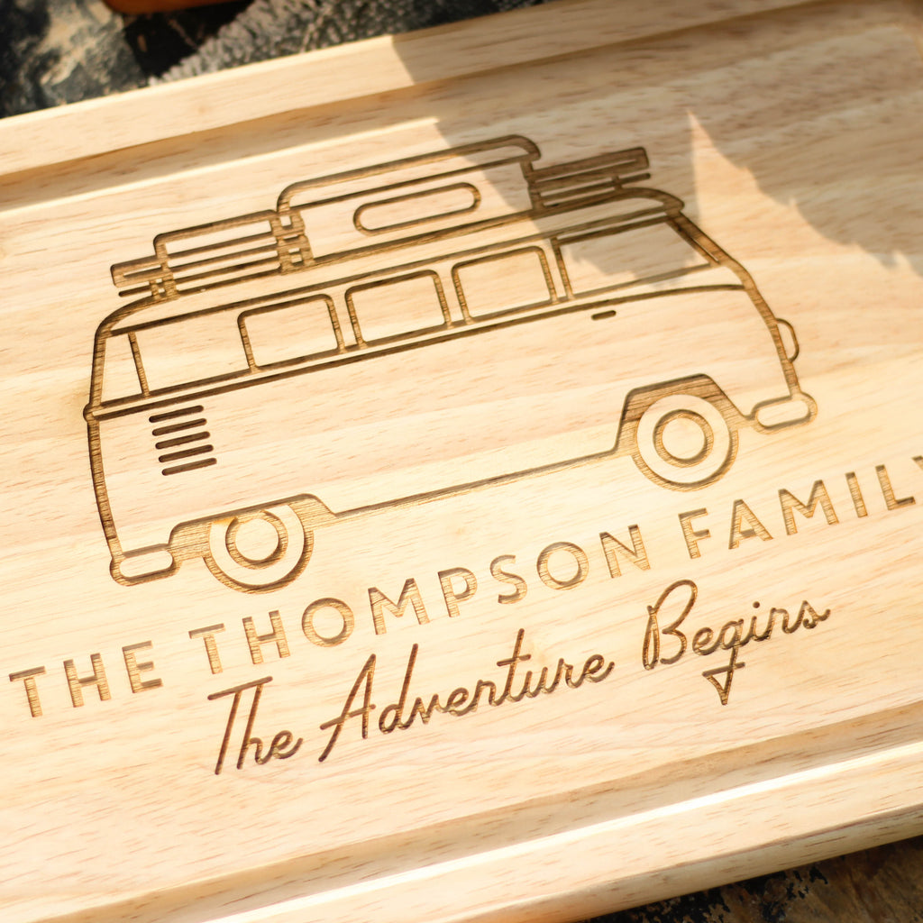 Personalised Campervan Chopping Board