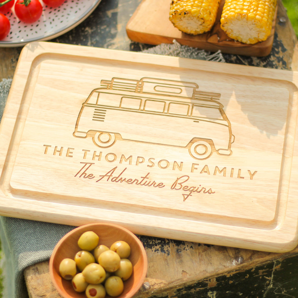 Personalised Campervan Chopping Board