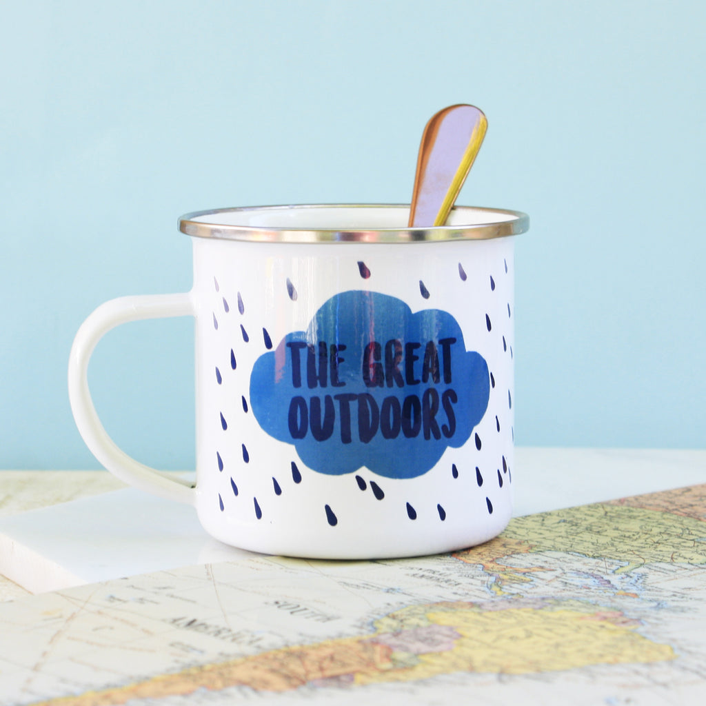 The Great Outdoors Enamel Mug