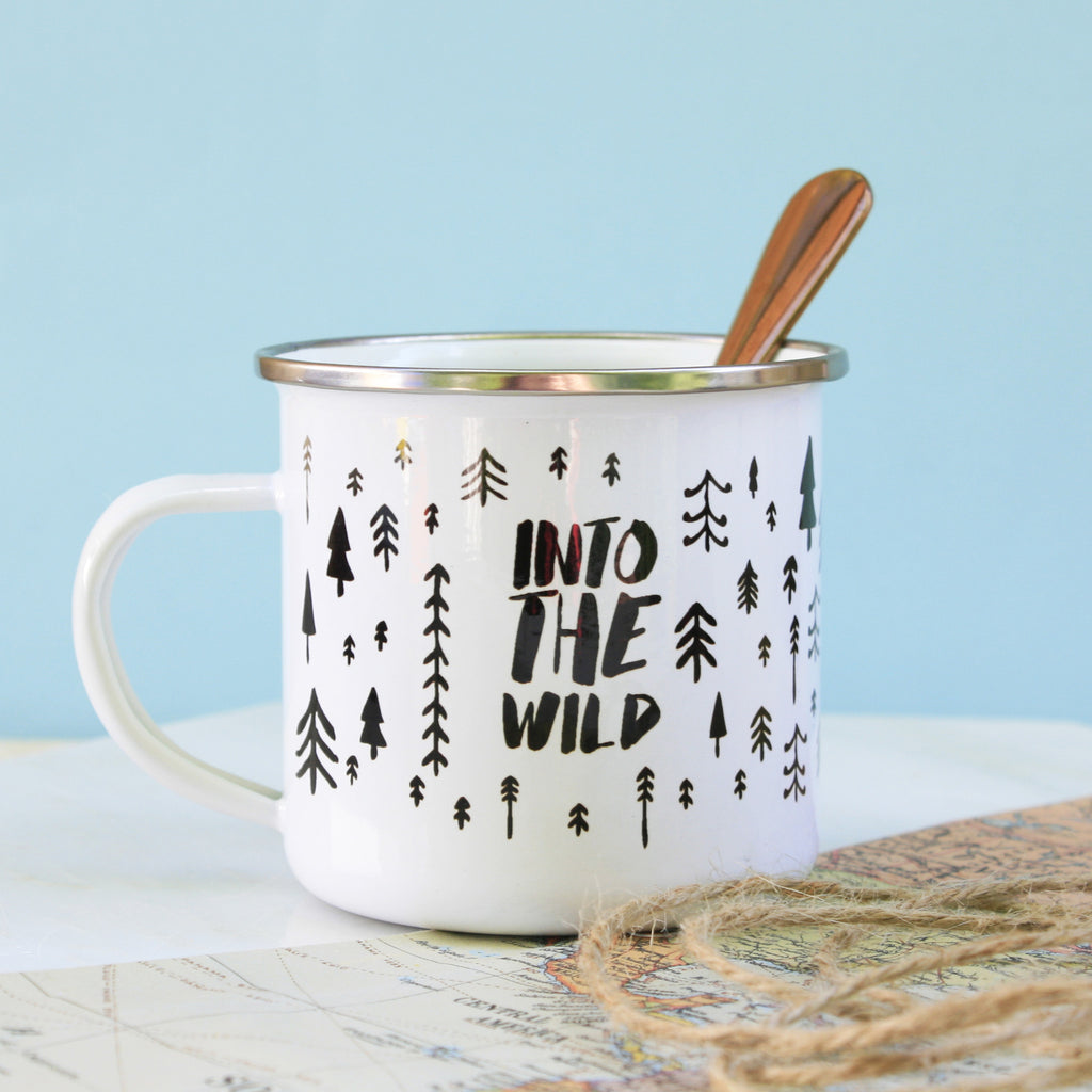 Into The Wild Enamel Mug