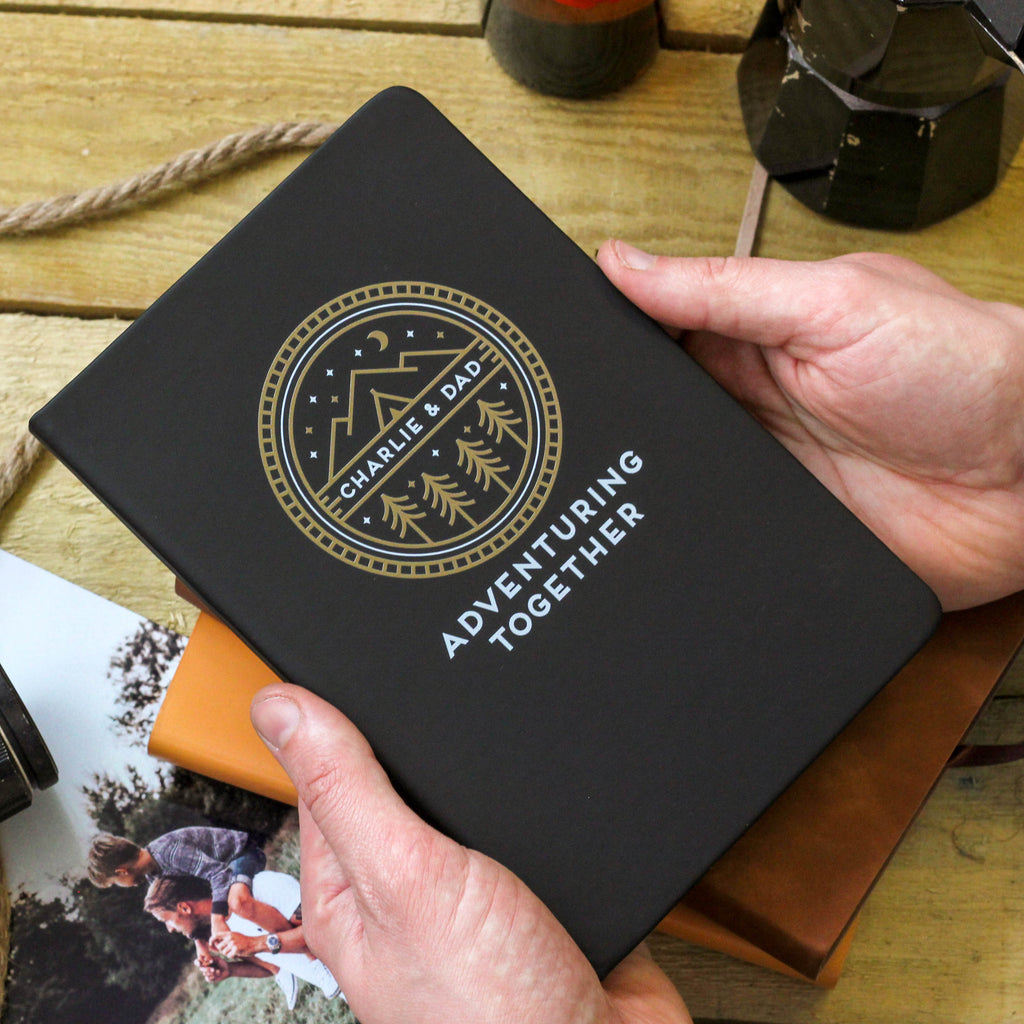 Personalised Adventure Note Book Travel Memories Gift