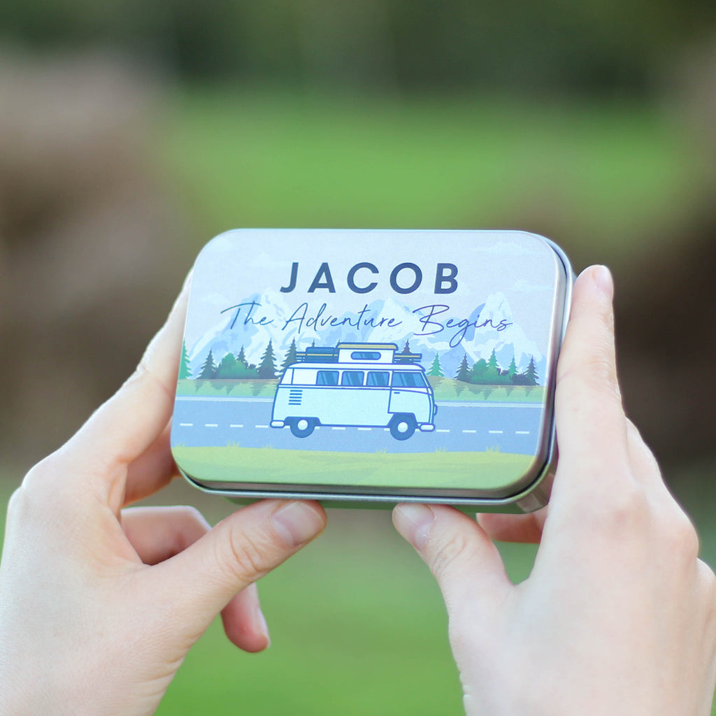 Personalised Camper Van Adventure Pocket Travel Tool