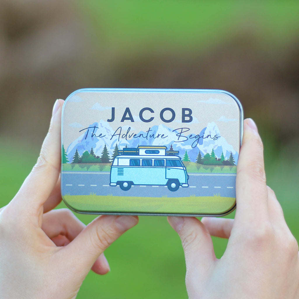 Personalised Camper Van Adventure Pocket Travel Tool