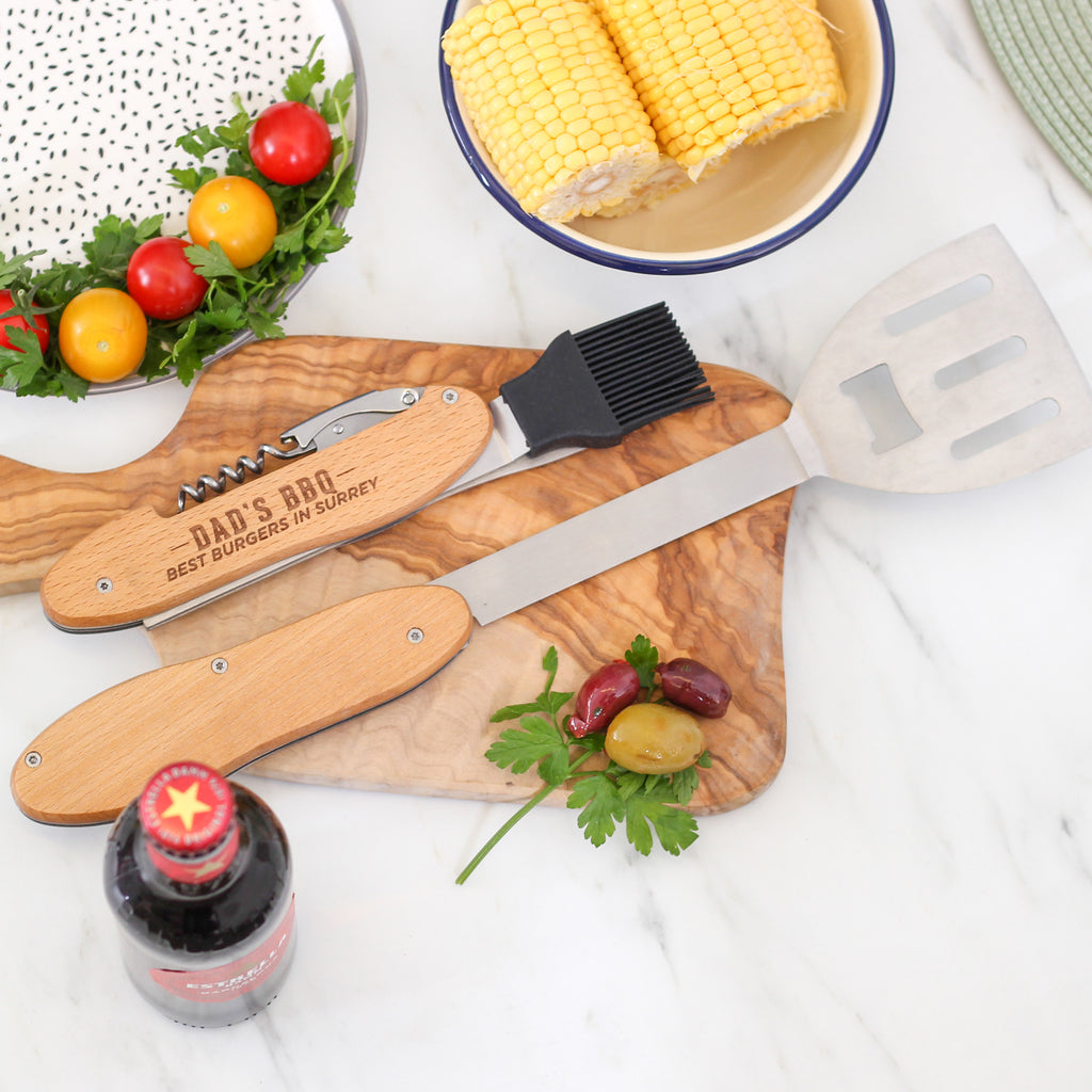 Personalised Dad's Best Barbecue Multi Tool Gadget