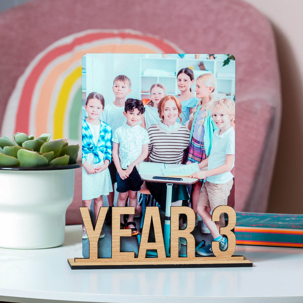 Personalised First Day At School Frame Photo Holder