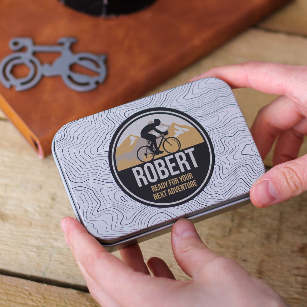 Personalised Road Bike Cycling Travel Tool Gift For Dad