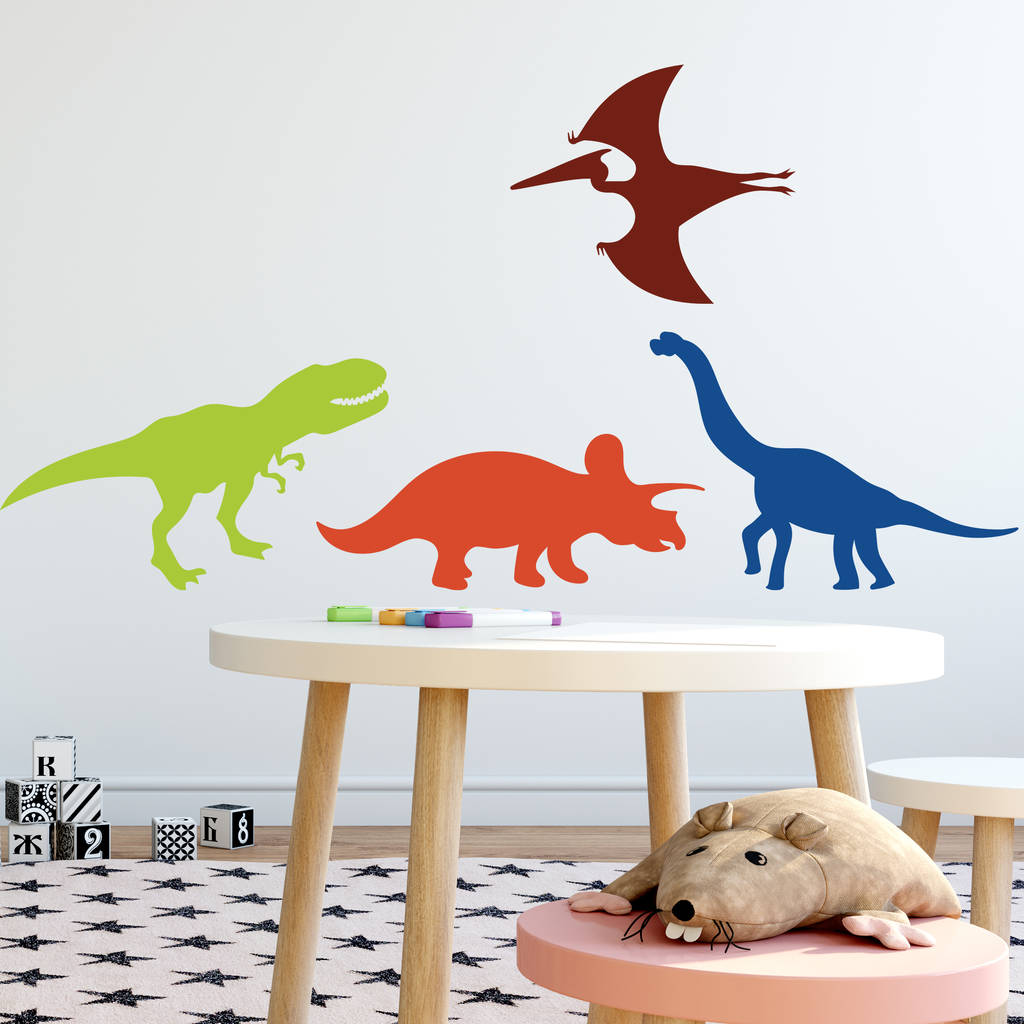 Personalised Dinosaur Wall Sticker
