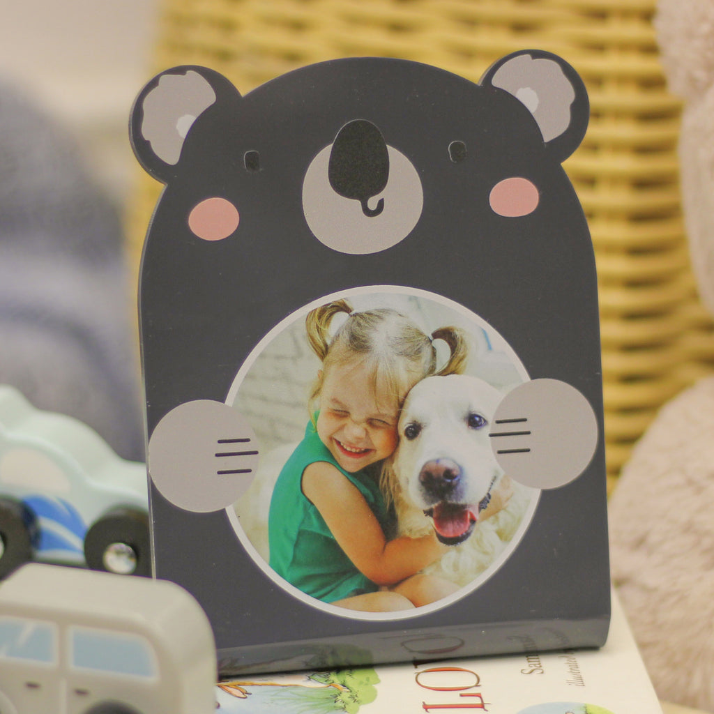 Personalised Koala Bear Kids Room Photo Frame