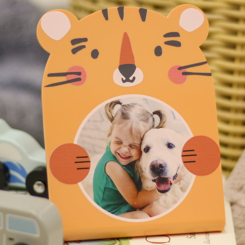 Personalised Tiger Baby Photo Frame Gift