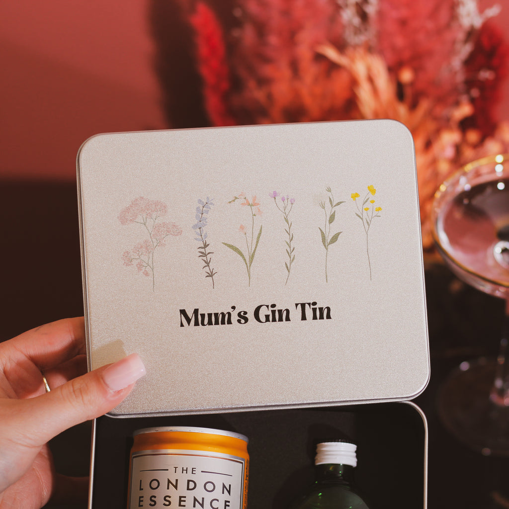 Personalised Mum's Gin Tin Gift Mother's Day For Her