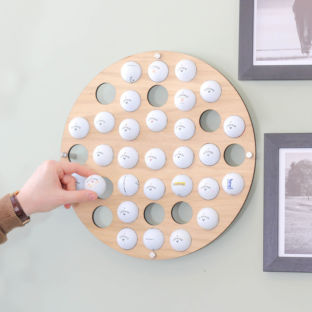 Personalised Golf Ball Collector Gift For Him