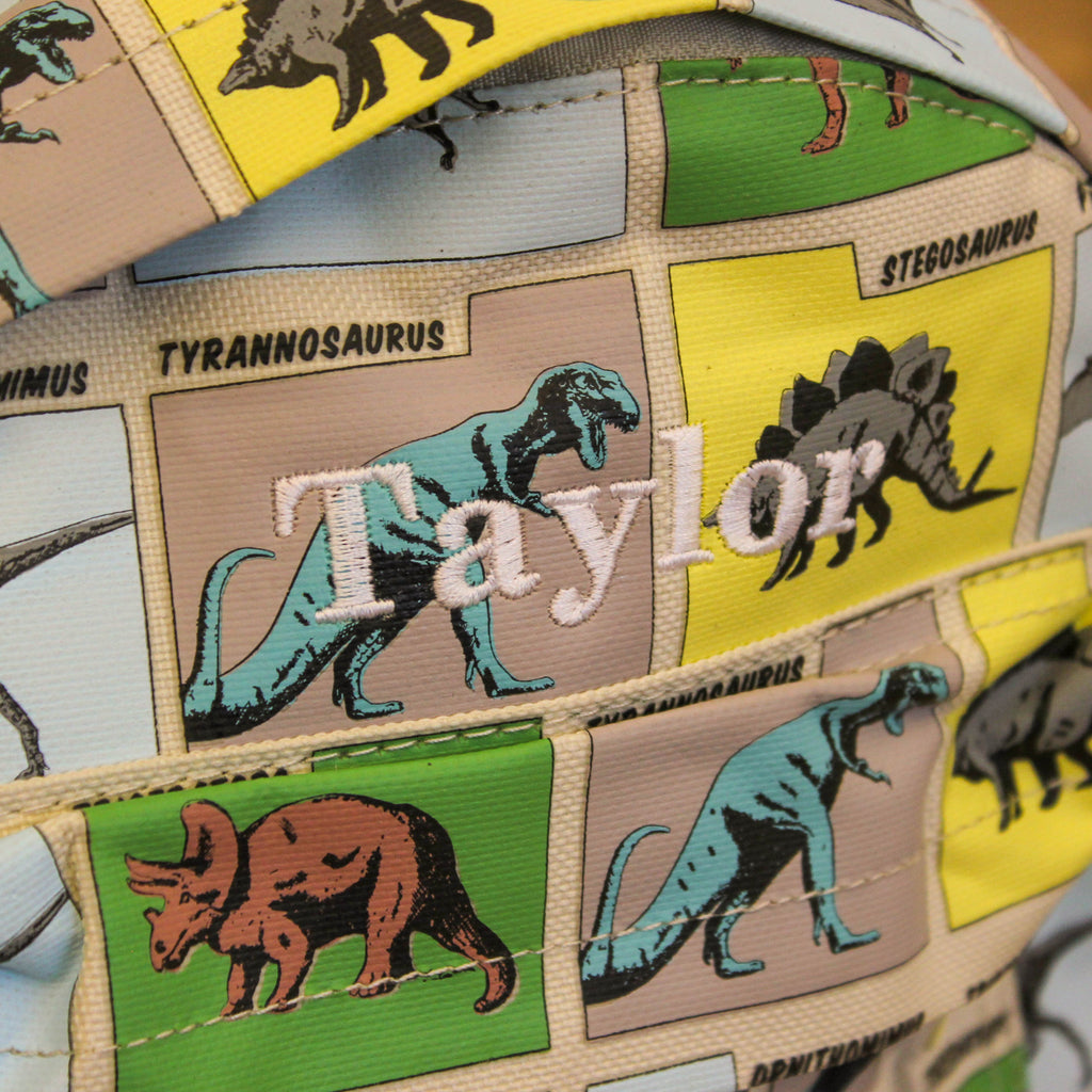 Personalised Dinosaur Backpack For Kids School Travel
