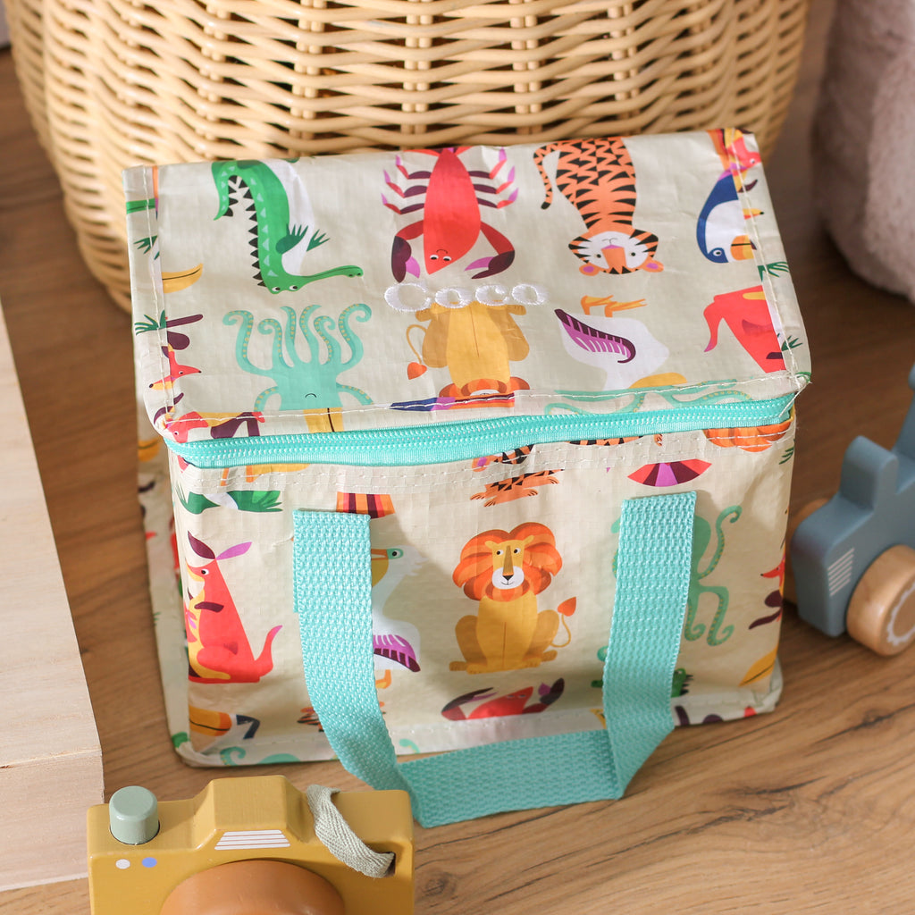 Personalised Animals Lunch Bag Gift For Back To School