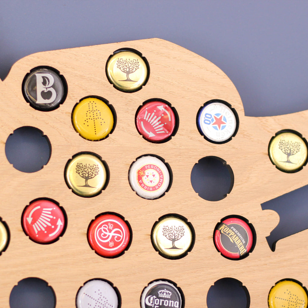 Motorbike Beer Bottle Cap Collector Gift For Him