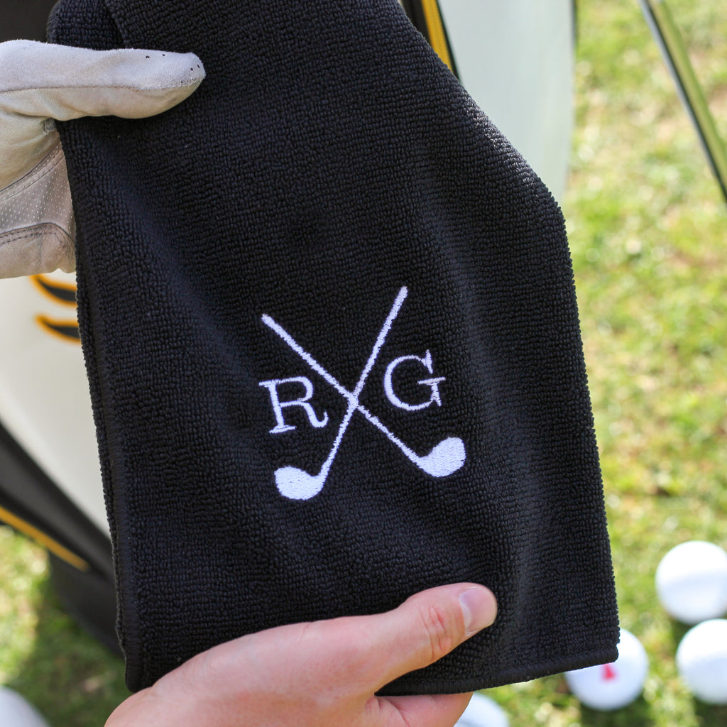 Personalised Golf Clubs Towel Accessories For Trolley