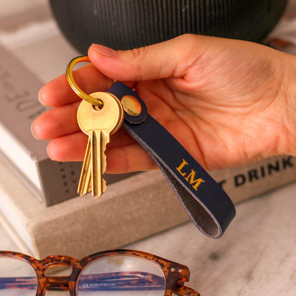 Personalised Pink Keyring For A First Home