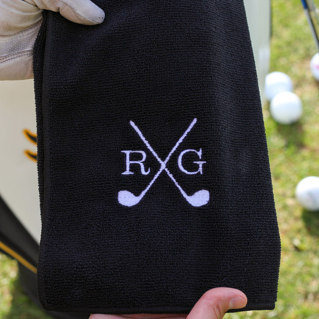 Personalised Golf Clubs Towel Accessories For Trolley