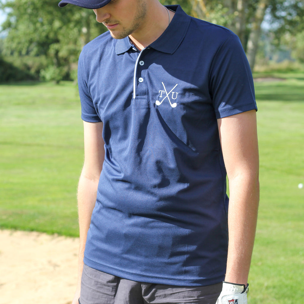Personalised Mens Golf Club Polo Top Gift For Him