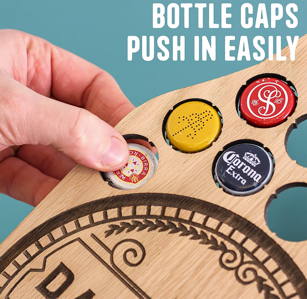 Motorbike Beer Bottle Cap Collector Gift For Him