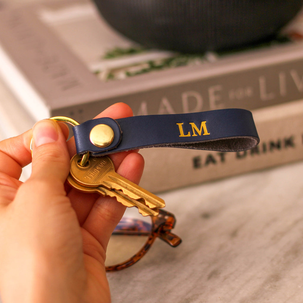 Personalised Pink Keyring For A First Home