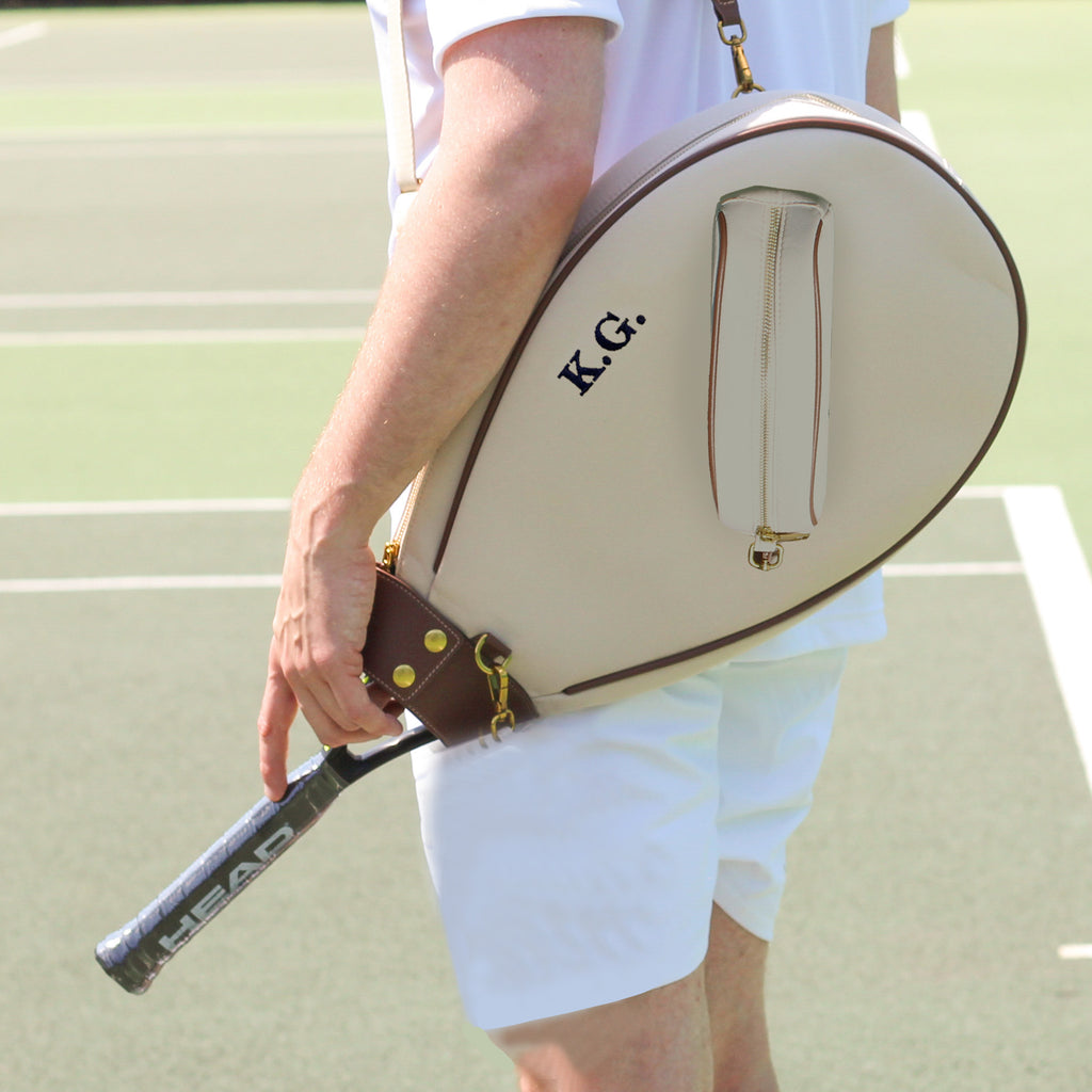 Personalised Tennis Racket Case Sports Travel Bag Gift With Balls