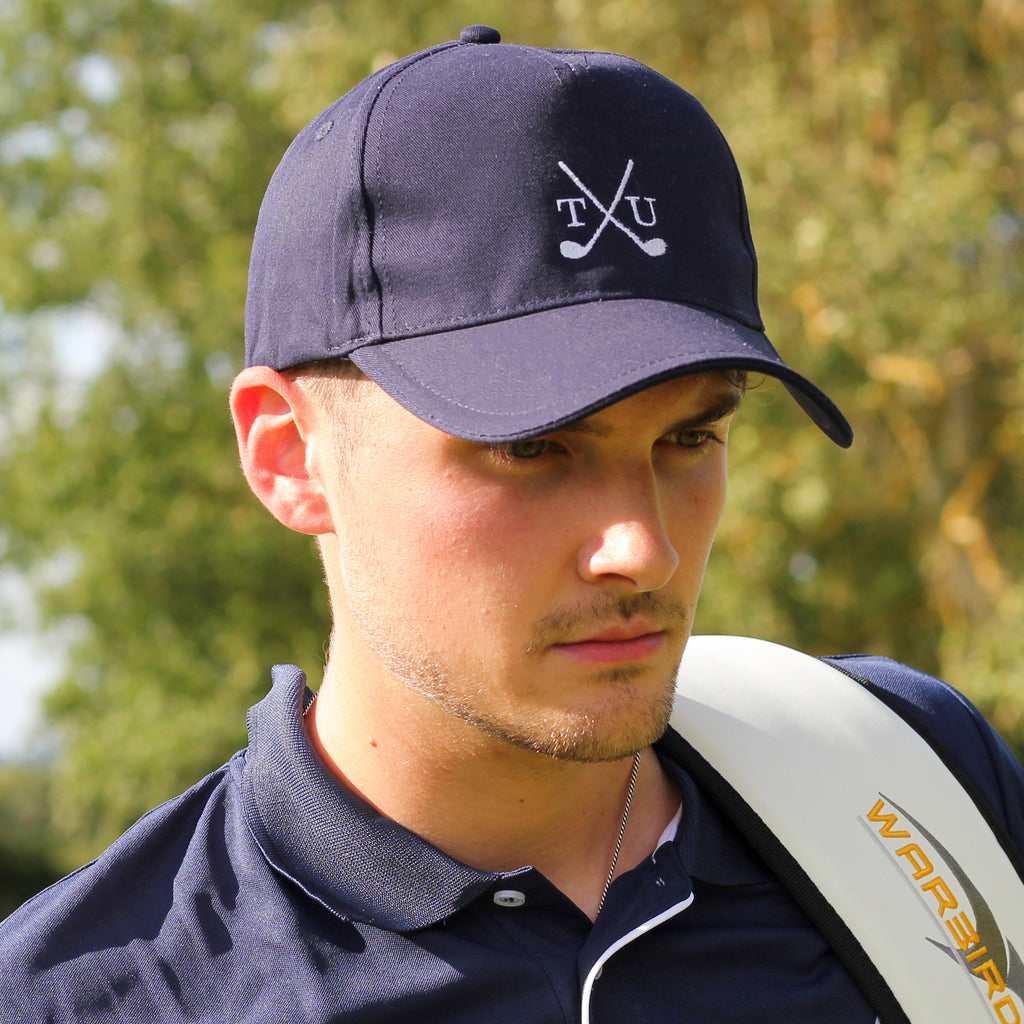 Personalised Golf Clubs Cap Hat Gift For Him