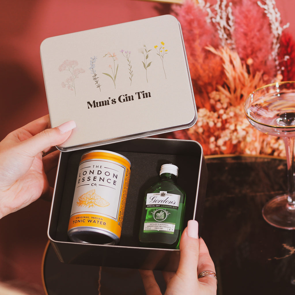 Personalised Mum's Gin Tin Gift Mother's Day For Her