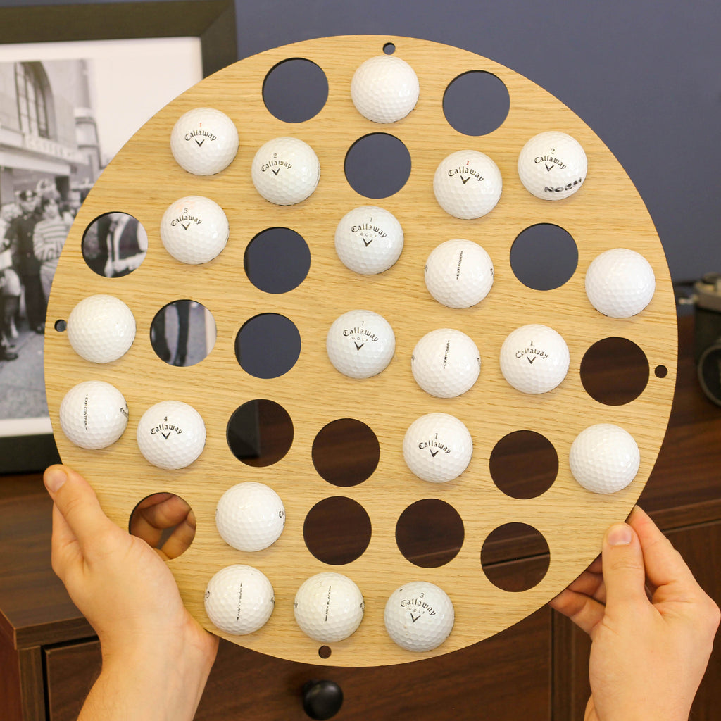 Personalised Golf Ball Collector Gift For Him