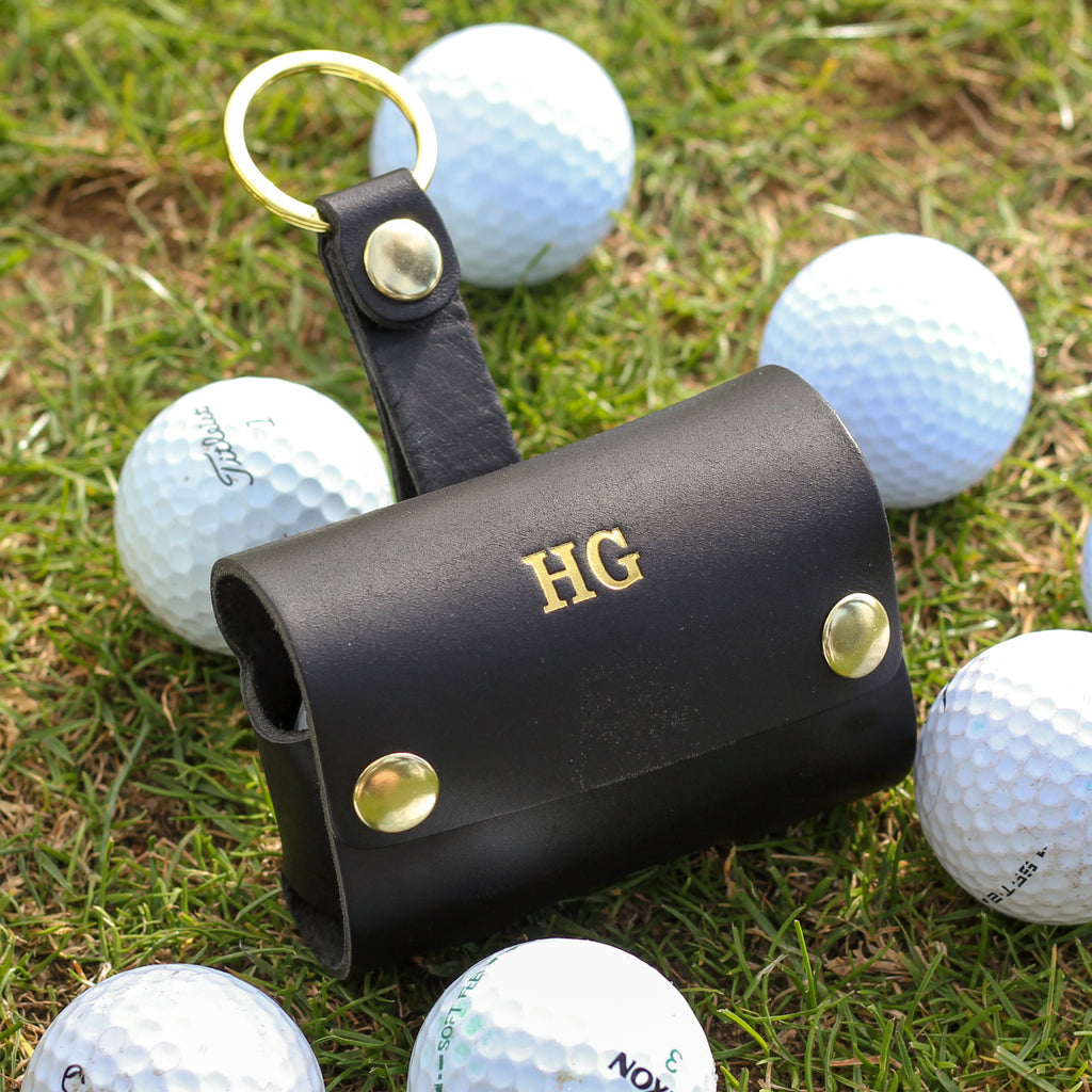 Personalised Golf Ball Holder Handmade Accessories Gift