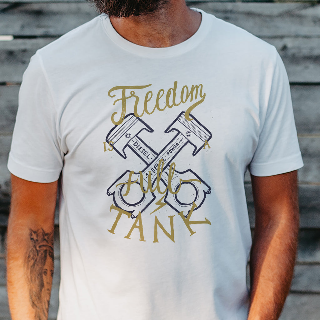 Motorbike Piston T Shirt For Men Gift For Him