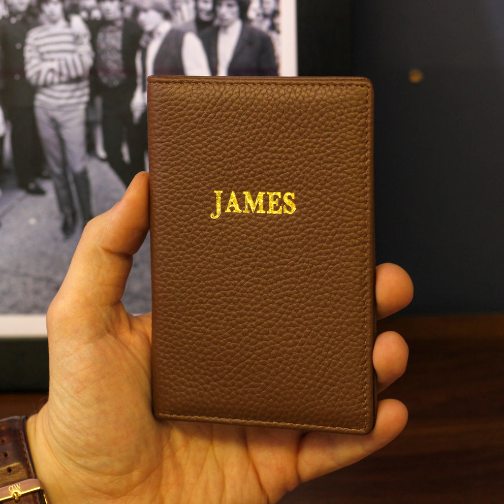 Personalised Embossed Passport Case