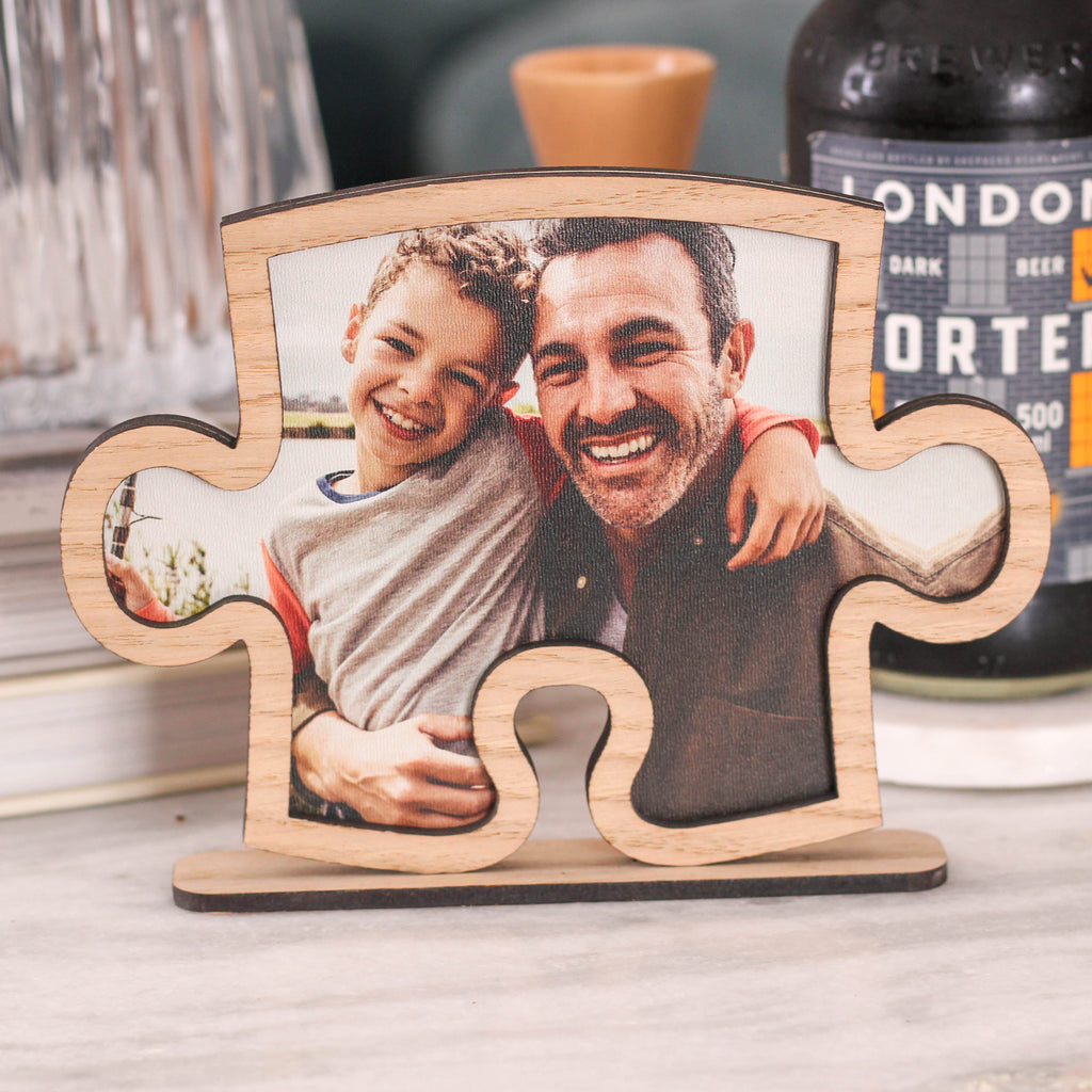 Personalised Father's Day Jigsaw Frame