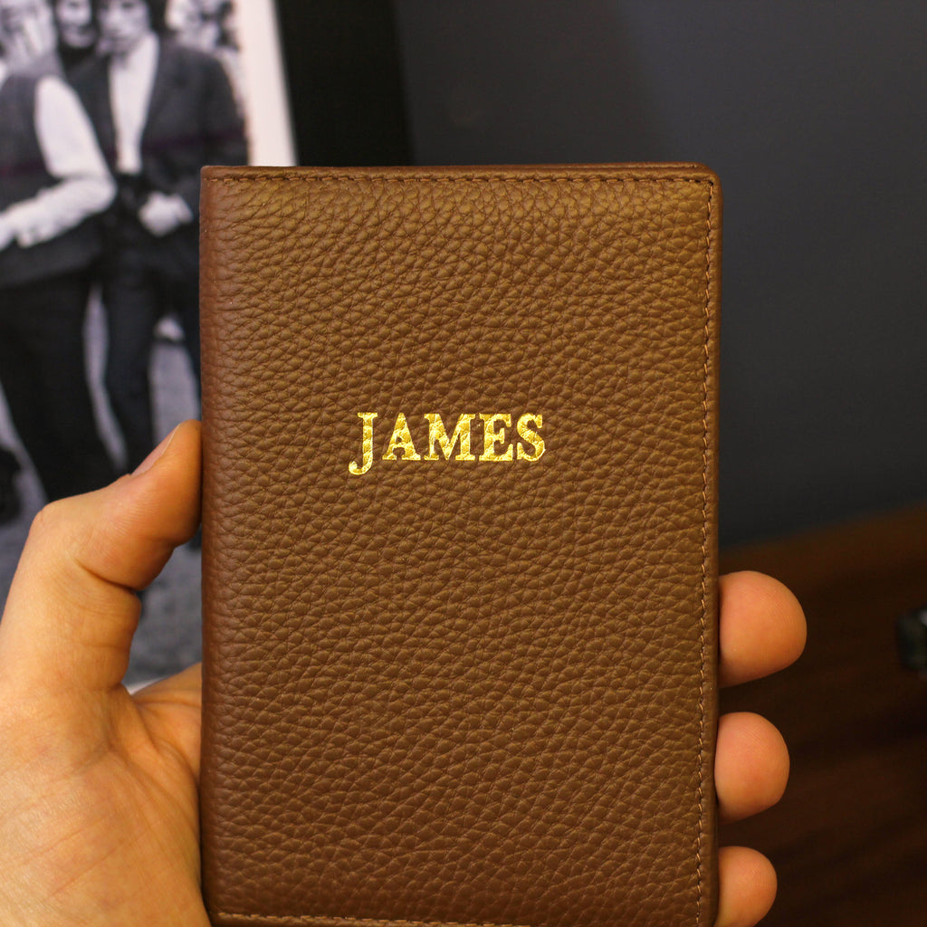 Personalised Embossed Passport Case