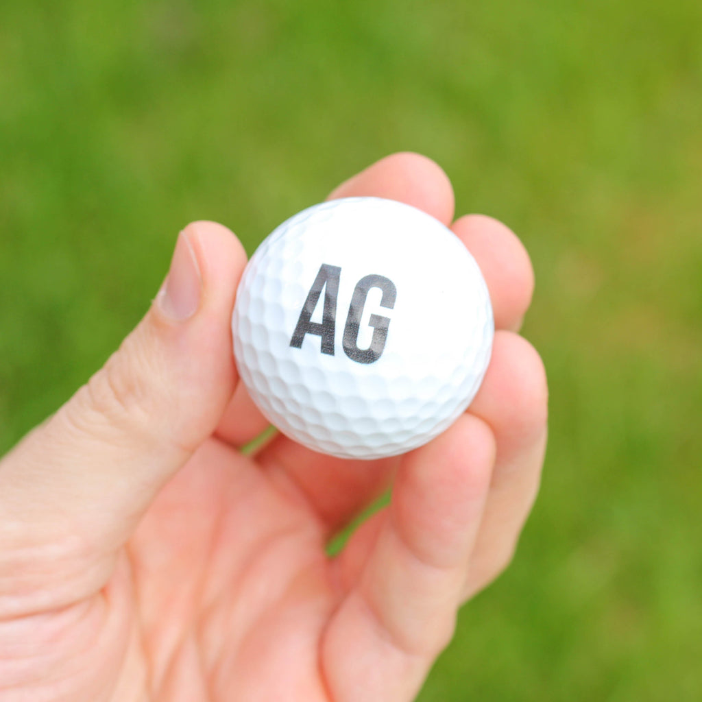 Personalised Golf Initials Tin