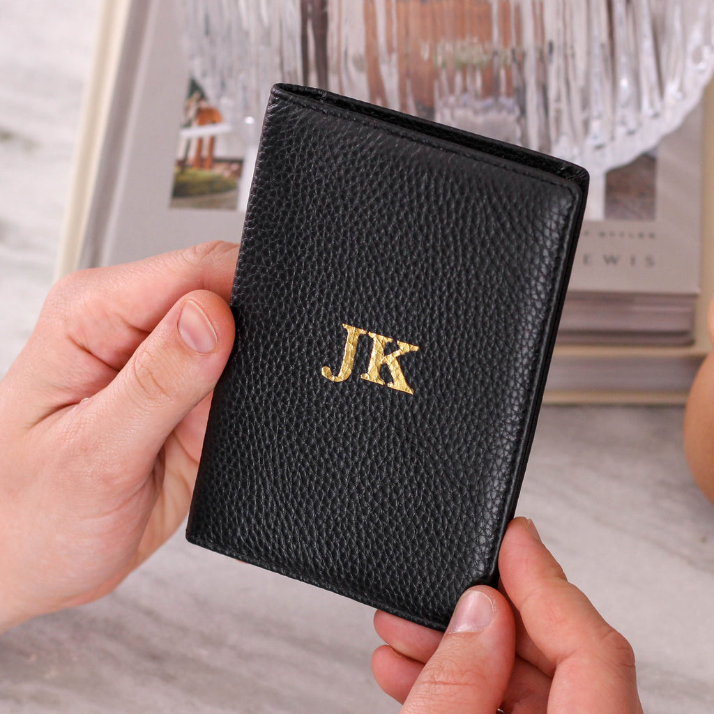 Personalised Hand Foiled Birthday Passport Case Gift