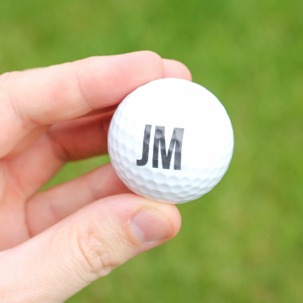 Personalised Golf Initials Tin