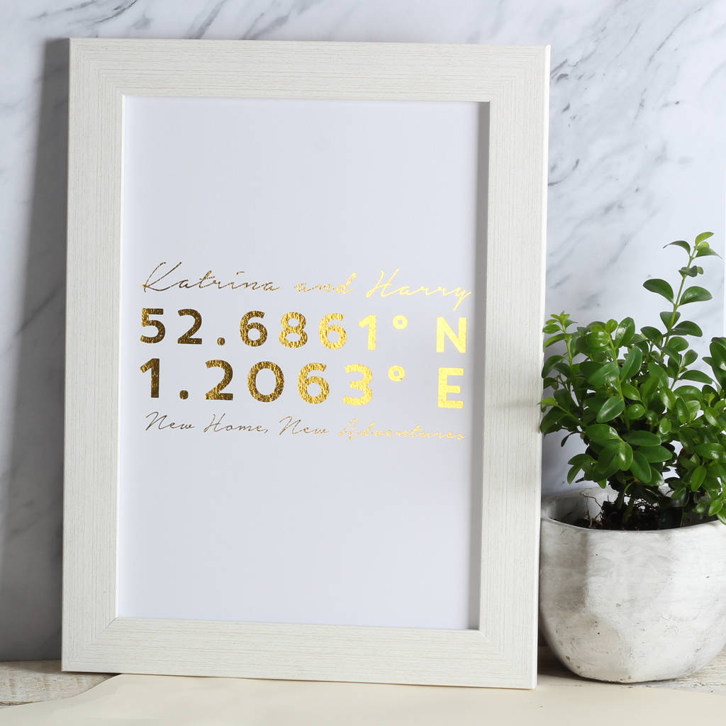 Personalised Metallic Co Ordinates Print