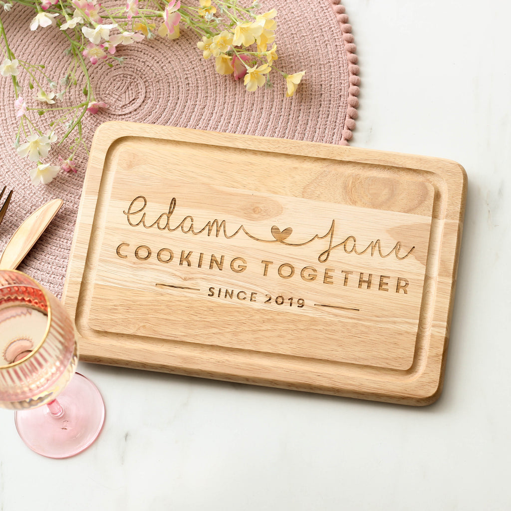 Personalised Cooking Together Chopping Board