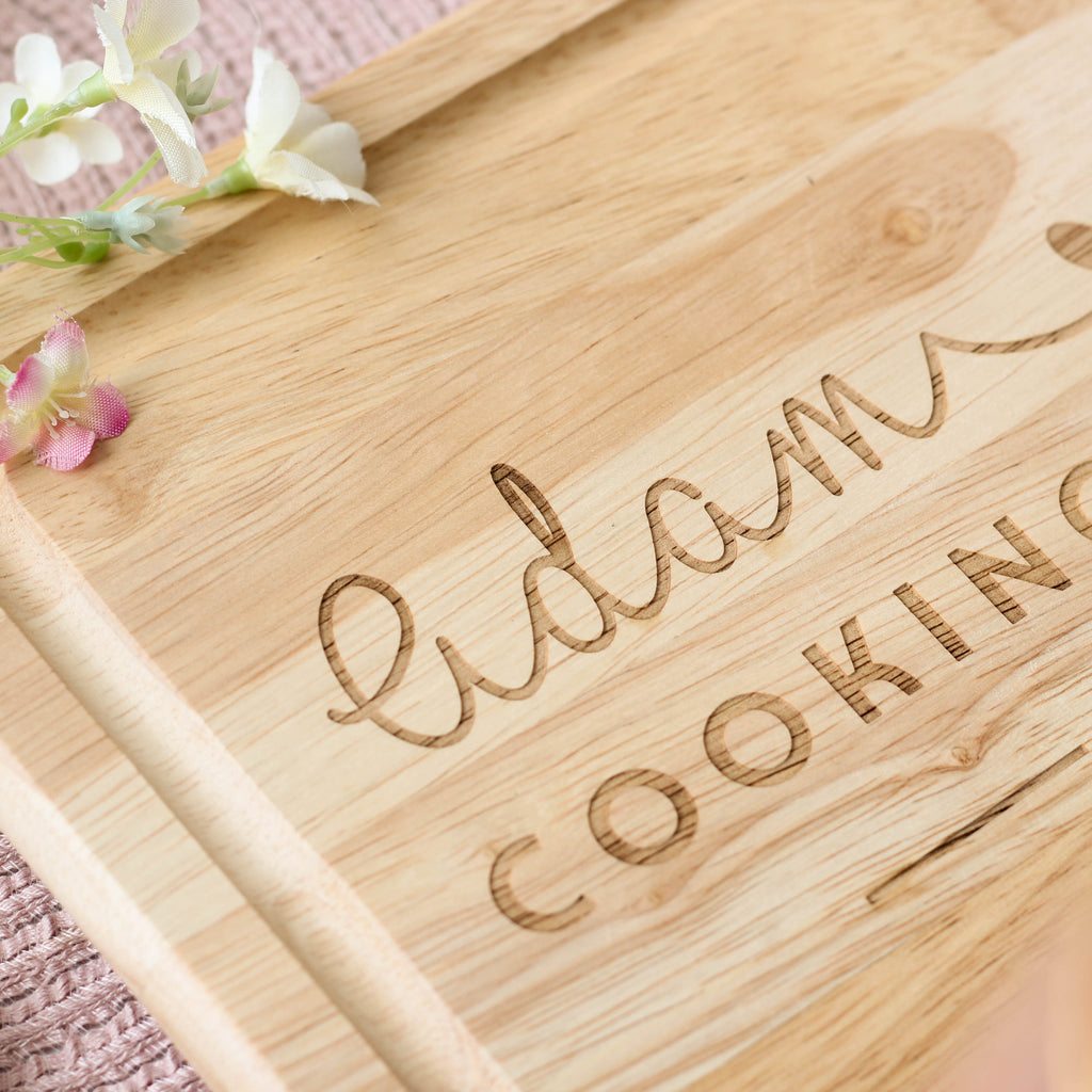 Personalised Cooking Together Chopping Board