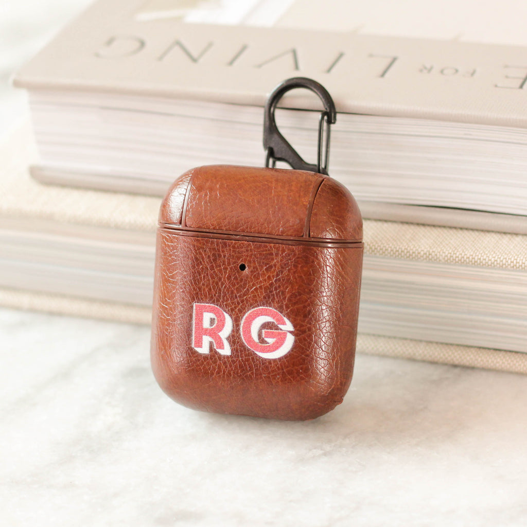 Personalised Initials Airpods Hard Case Cover Gift